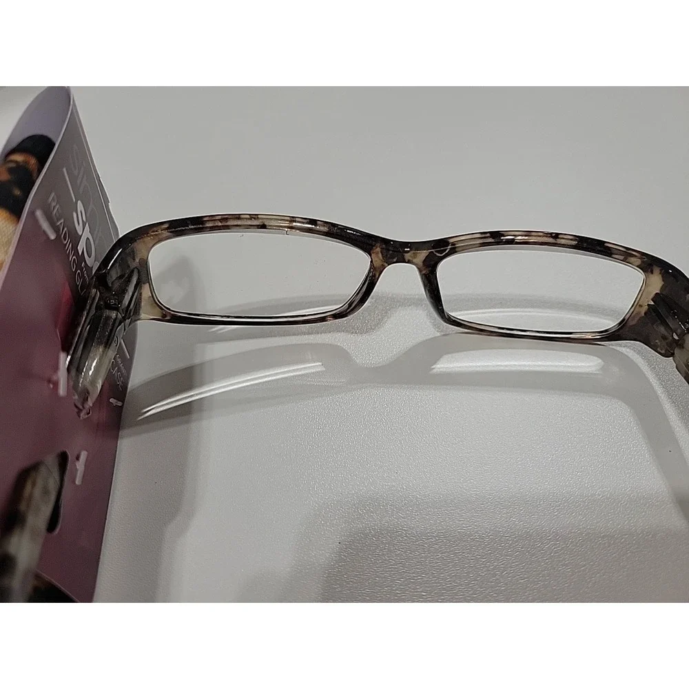Simply Specs Foster Grant Women's Reading Glasses +2.75 Syriah Snake Print New